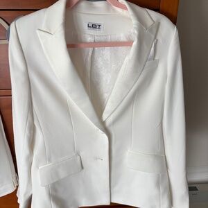 Women’s white Tux by little black Tux
